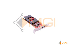 Load image into Gallery viewer, 25D14 DELL AMD FIREPRO W4100 2GB GDDR5 4x MINI DISPLAY PORT GRAPHIC CARD HIGH PROFILE  FRONT VIEW