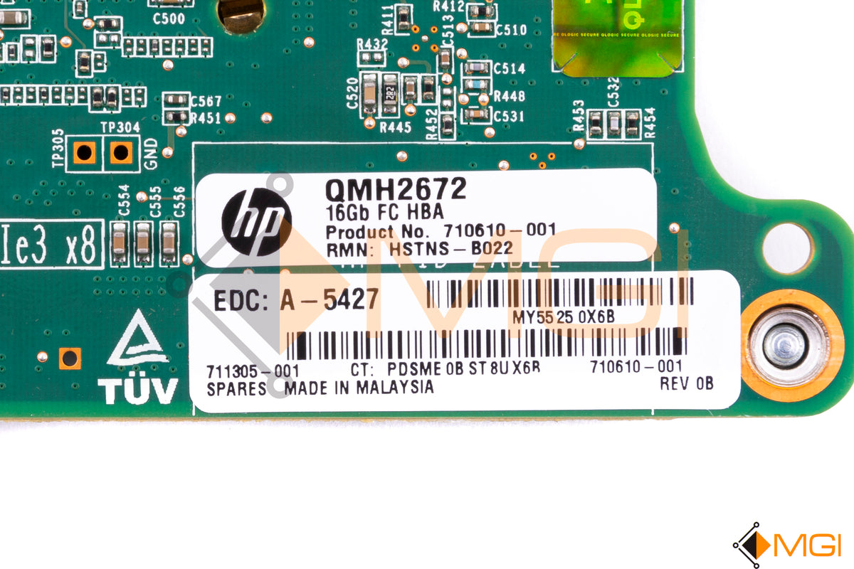 HP - QMH2672 16Gb Fibre Channel Host Bus Adapter HP - QMH2672 16Gb Fibre Channel Host Bus Adapter
