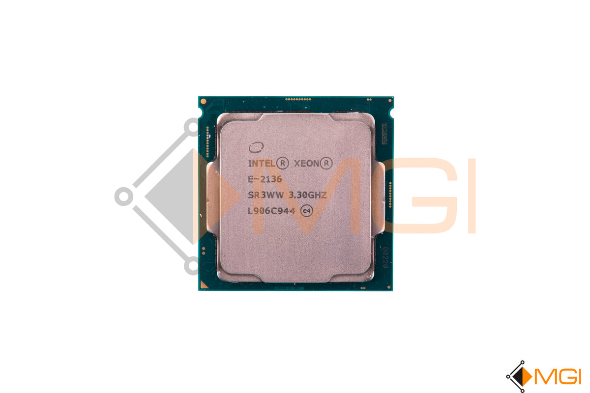 Processeur Intel Xeon E-2136 – 3.3GHz – 6 Cœurs 12 Threads – LGA1151 – SR3WW – Occasion
