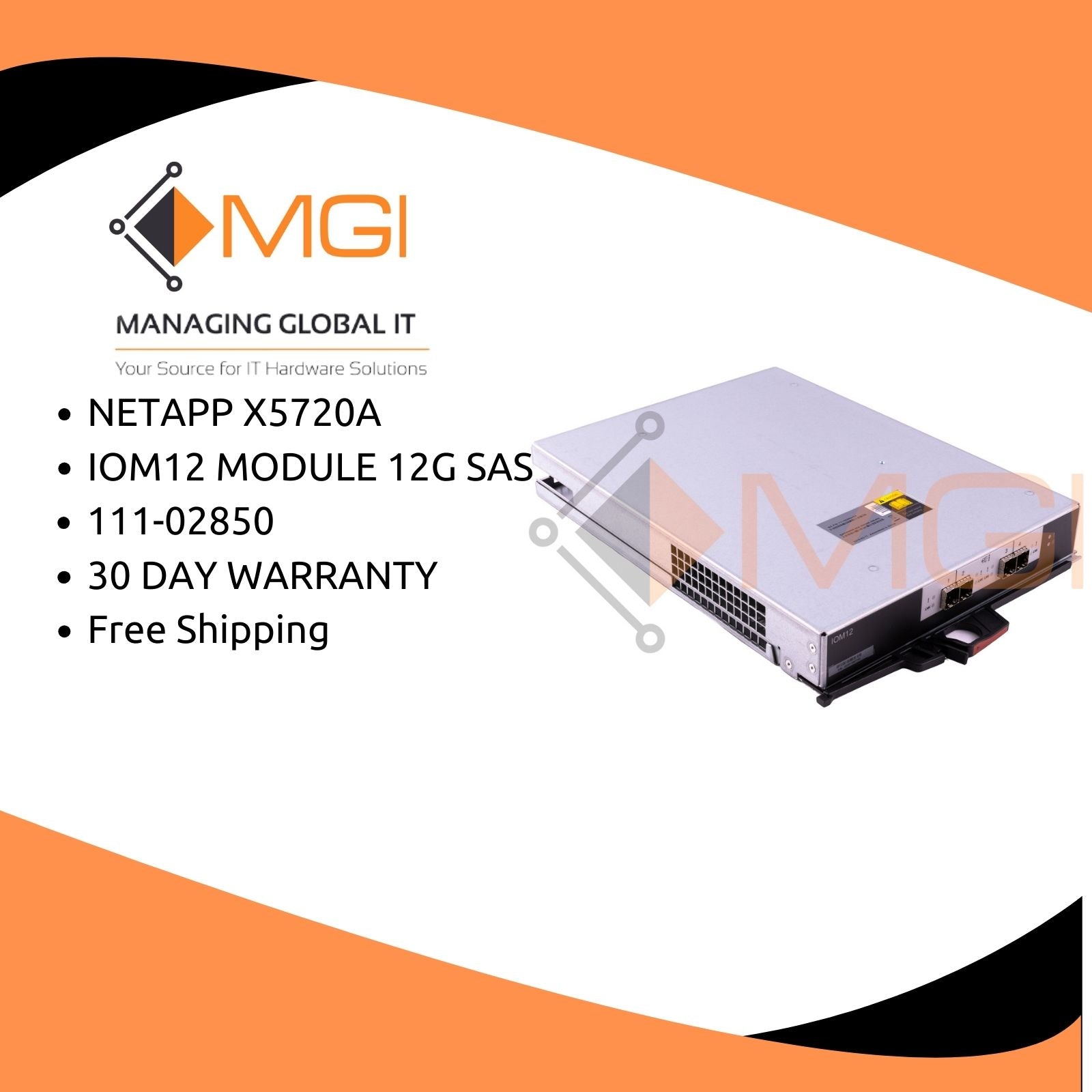 NetApp X5720A IOM12 Module 12G SAS DS224C DS460C DS212C DS2246 DS4246 111-02850 NetApp X5720A IOM12 Module 12G SAS DS224C DS460C DS212C DS2246 DS4246 111-02850