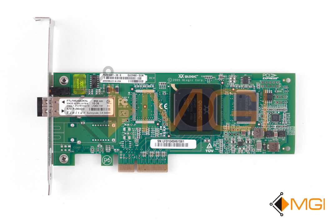 375-3355 SUN PCI-E 1-PORT FC-4GB HBA TOP VIEW