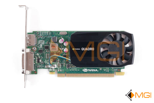 379T0 DELL QUADRO K620 2GB PCIE GRAPHICS CARD HIGH PROFILE FRONT VIEW 