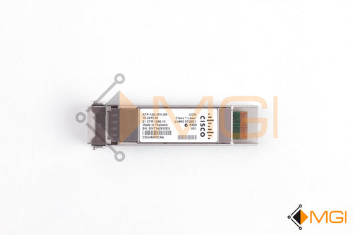 XFP-10G-MM-SR CISCO 10-GIGABIT XFP MULTIRATE TRANSCEIVER FRONT VIEW 