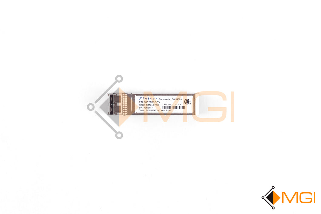 FTLF8528P3BCV FINISAR SFP 8.5 GBPS TRI-RATE FRONT VIEW 