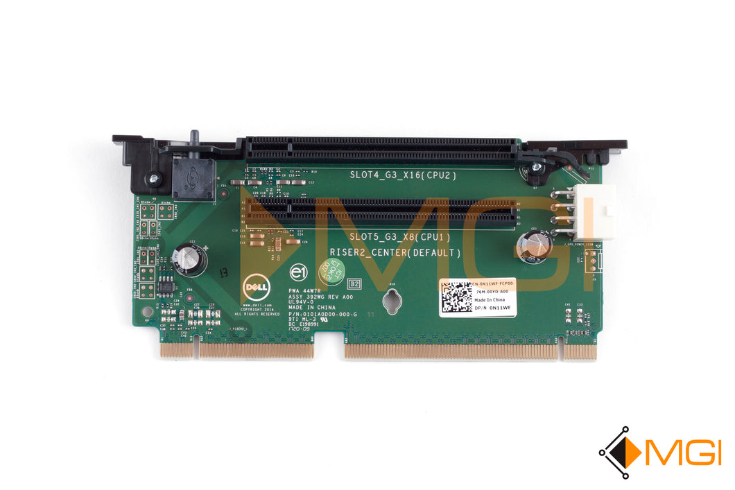 N11WF DELL RISER 2 CARD FOR DL4300 BACKUP AND RECOVERY APPLIANCE FRONT VIEW 