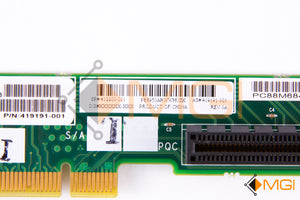 412200-001 HP PROLIANT DL360 G5 PCIE RISER BOARD CAGE ASSEMBLY DETAIL VIEW