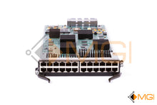 Load image into Gallery viewer, RX-BI-24C BROCADE 24-PORT 10/100/1000 ETHERNET RJ-45 MODULE FRONT VIEW