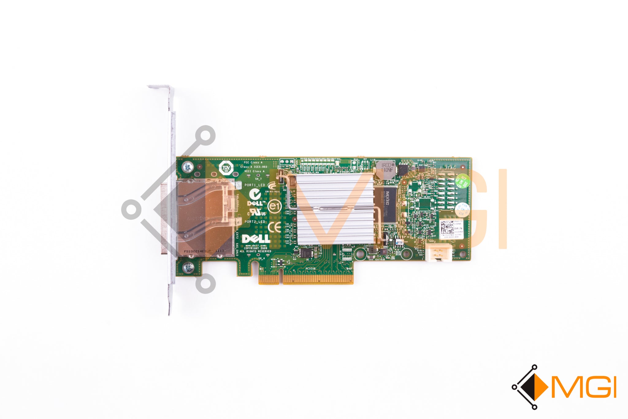 12DNW DELL PERC H200E PCIE 6GBS DUAL SAS PORT - MGI – MGI