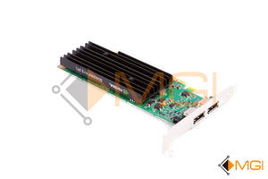 X175K DELL QUADRO NVS 295 PCI-E 256MB GDDR3 DUAL DISPLAY PORT VIDEO CARD FRONT VIEW