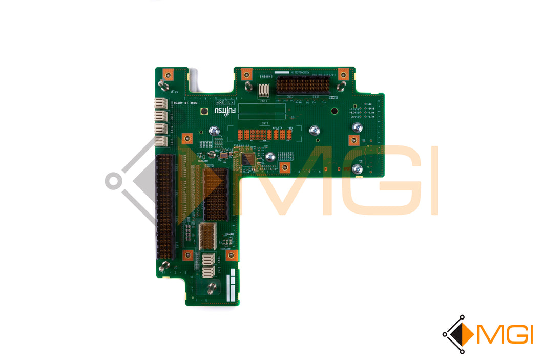501-7675 SUN POWER AND I/0 BACKPLANE LOWER BOARD TOP VIEW 