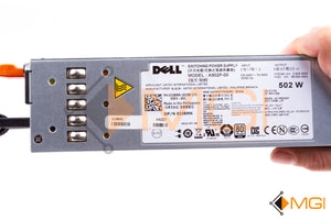 J38MN DELL PER610 502W POWER SUPPLY DETAIL VIEW