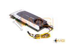Load image into Gallery viewer, VCQ6000-T NVIDIA QUADRO 6000 6GB GDDR5 PCIE 384-BIT VIDEO CARD GRAPHICS CARD REAR VIEW