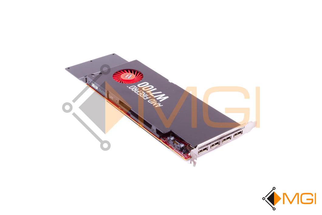 KVMR4 DELL AMD FIREPRO W7100 GPU 8GB PROFESSIONAL GRAPHICS CARD VIDEO CARD FRONT VIEW