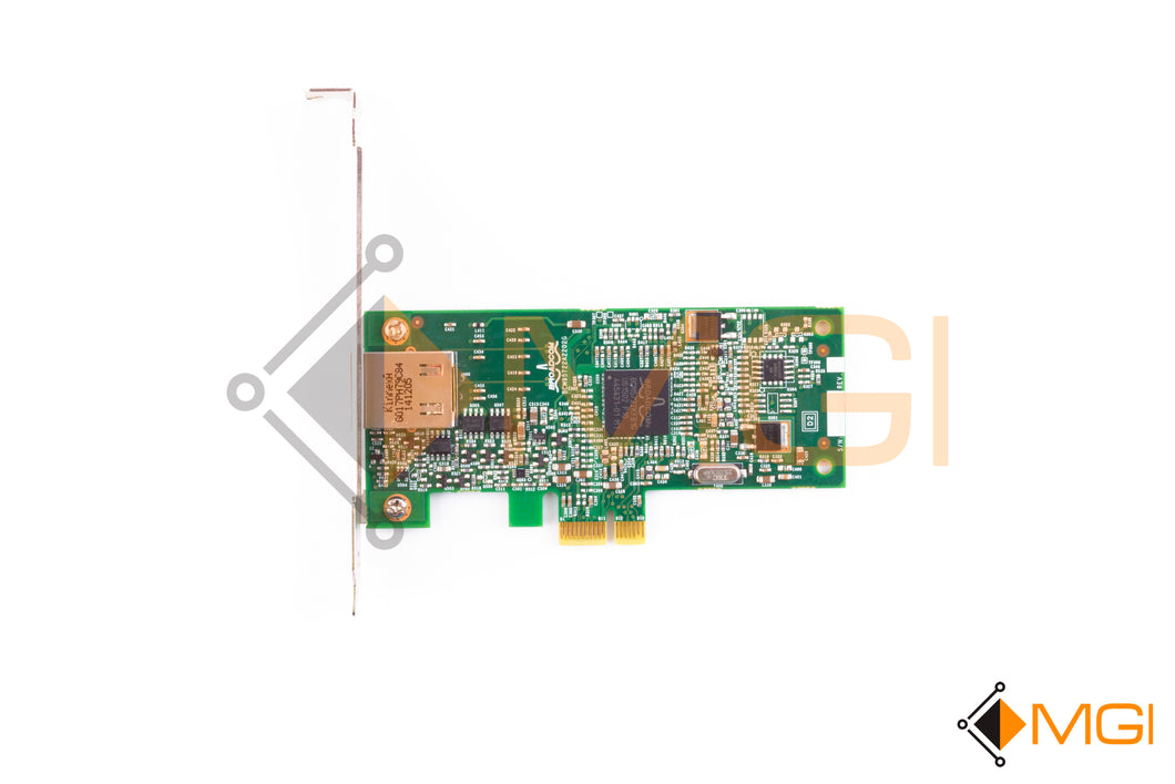 9RJTC DELL BROADCOM 5722 1GBE PCI-E SINGLE PORT NETWORK CARD TOP VIEW