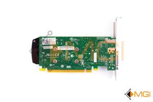 4J2NX DELL NVIDIA QUADRO 600 GRAPHICS CARD 1GB BOTTOM VIEW
