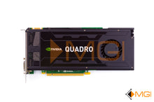 Load image into Gallery viewer, VCQK4000-T NVIDIA QUADRO K4000 3GB GDDR5 PCI-E VIDEO GRAPHICS CARD TOP VIEW