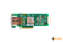 Load image into Gallery viewer, 489191-001 HP GENUINE LP QLOGIC PCI-E NETWORK CARD HBA LOW PROFILE TOP VIEW