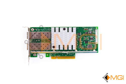 E10G42BFSRBLK INTEL X520-SR2 10 GB CONVERGED NETWORK ADAPTER TOP VIEW 