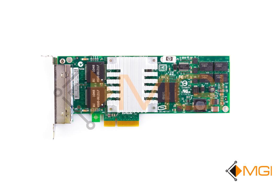 436431-001 HP NC364T PCI-E 4-PORT GIGABIT SERVER ADAPTER TOP VIEW 