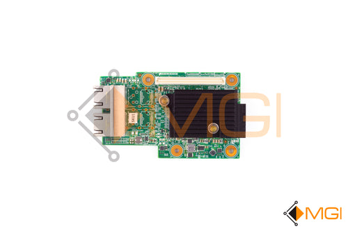 J2NRV DELL BROADCOM DUAL PORT 10 GIGABIT SFP+ NETWORK LOM MEZZ CARD TOP VIEW