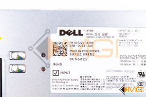 4T22V DELL POWER SUPPLY 750W FOR DELL POWEREDGE R510 DETAIL VIEW