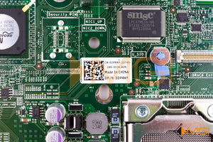 DPRKF DELL POWEREDGE R510 SERVER SYSTEM BOARD DETAIL VIEW