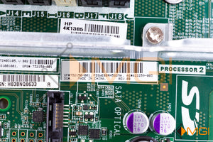 732150-001 HP PROLIANT DL360P G8 V2 SYSTEM BOARD DETAIL VIEW