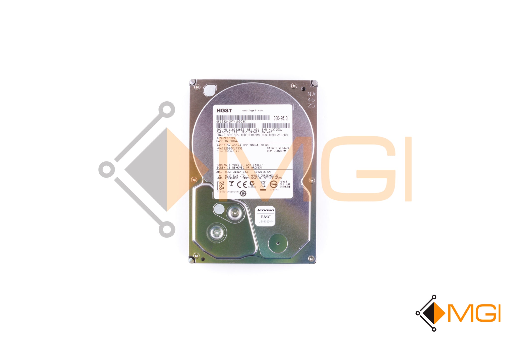Hitachi HUS723020ALS640 Server Storage HGST Hitachi 2TB 7200RPM