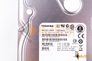 MK1001TRKB TOSHIBA 1TB 7.2K 6G 3.5 HOTSWAP SAS HDD DETAIL VIEW