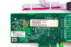 EXPL9402PTG2P20 INTEL PRO/1000 ADAPTER CARD W/ VGA PORT AND CABLE DETAIL VIEW
