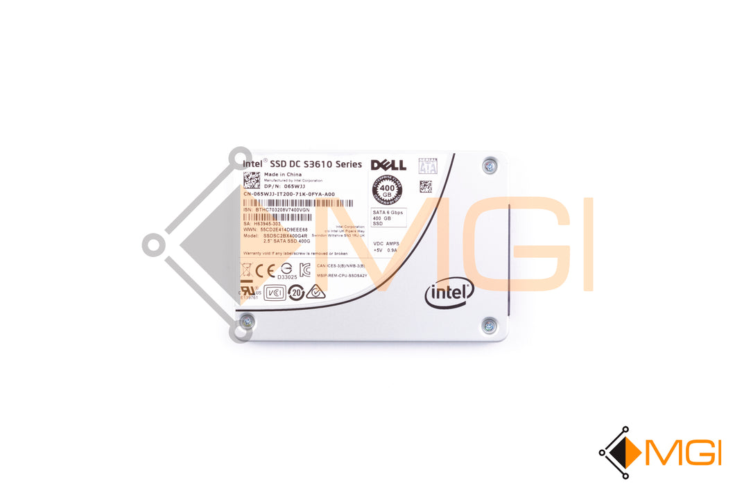 65WJJ DELL/INTEL 400GB 2.5