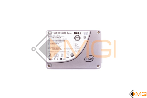 VH27H DELL INTEL 160GB 2.5 MLC SATA RI 6Gbs SSD SSDSC2BB160G4T FRONT VIEW