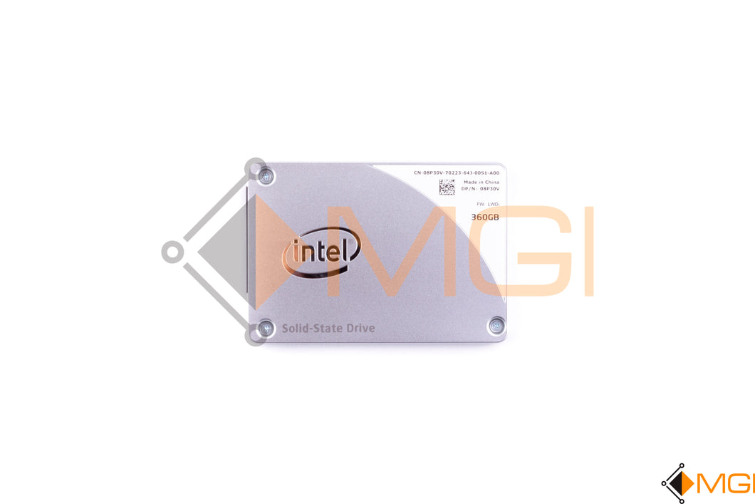 8P30V DELL INTEL PRO 2500 SERIES 360GB 6GBPS SATA 2.5'' SSD front view 