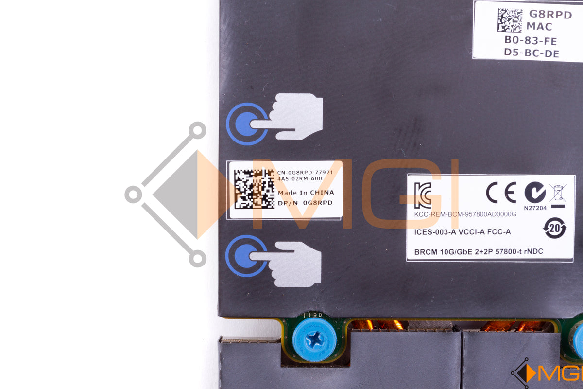 Scheda Figlia Rete DELL Broadcom 57800-T Quad-Port 10GbE - Foto 7