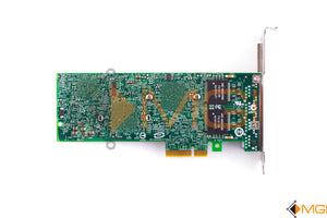 YT674 DELL INTEL 1000 PRO PCI-E QUAD GIGABIT NETWORK CARD BOTTOM VIEW