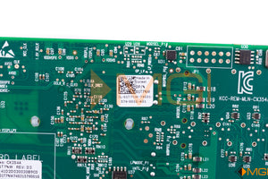 1T7NW DELL DUAL-PORT 40Gb QSFP PCIe MELLANOX CX354A LOW PROFILE DETAIL VIEW