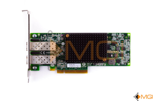P004476-03F EMULEX 10GB DUAL PORT PCI-E HBA TOP VIEW 