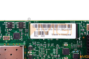 WM7MN DELL 10GB PCI-E DUAL PORT FIBRE HOST BUS ADAPTER DETAIL VIEW