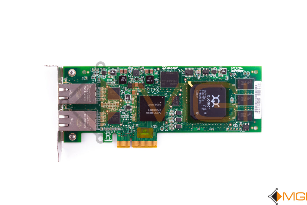 C9C50 DELL / QLOGIC 1GB DP PCI-E ADAPTER TOP VIEW