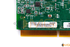 FC2410401-20 QLOGIC DUAL-PORT 4GBPS PCI-X ADAPTER DETAIL VIEW