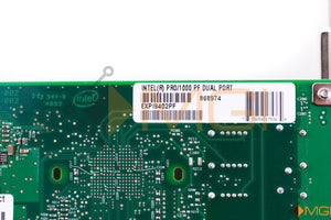 D53756-003 INTEL ADAPTER - DUAL PORT PRO/1000PF HIGH PROFILE DETAIL VIEW