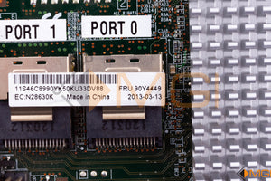 90Y4449 IBM SERVERAID M5110 SAS/SATA CONTROLLER DETAIL VIEW