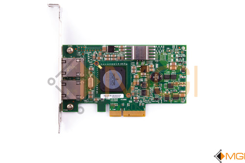 F169G DELL 5709 GIGABIT DUAL PORT PCI-E NETWORK CARD TOP VIEW 