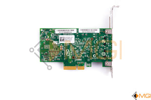 F169G DELL 5709 GIGABIT DUAL PORT PCI-E NETWORK CARD BOTTOM VIEW