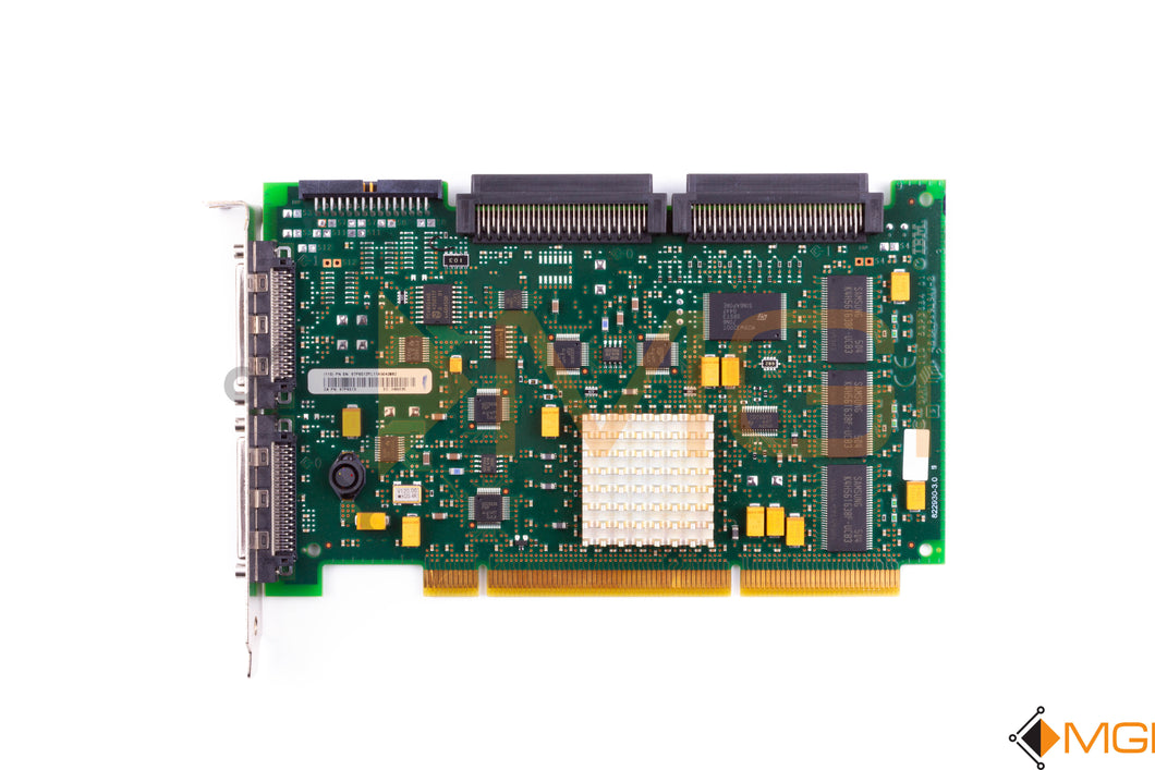 97P6513 IBM PCI-X DUAL CHANNEL U320 SCSI ADAPTER TOP VIEW 