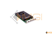 Load image into Gallery viewer, W2TP6 HIGH PROFILE DELL NVIDIA QUADRO M2000 4GB VIDEO GRAPHICS CARD REAR VIEW