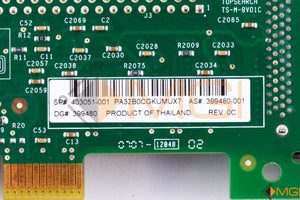 403051-001 HP SINGLE CHANNEL ULTRA320 SCSI PCI-X HBA DETAIL VIEW