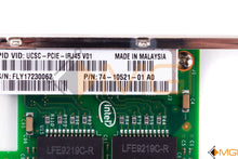 Load image into Gallery viewer, 74-10521-01 CISCO QUAD PORT NETWORK ADAPTER CARD DETAIL VIEW