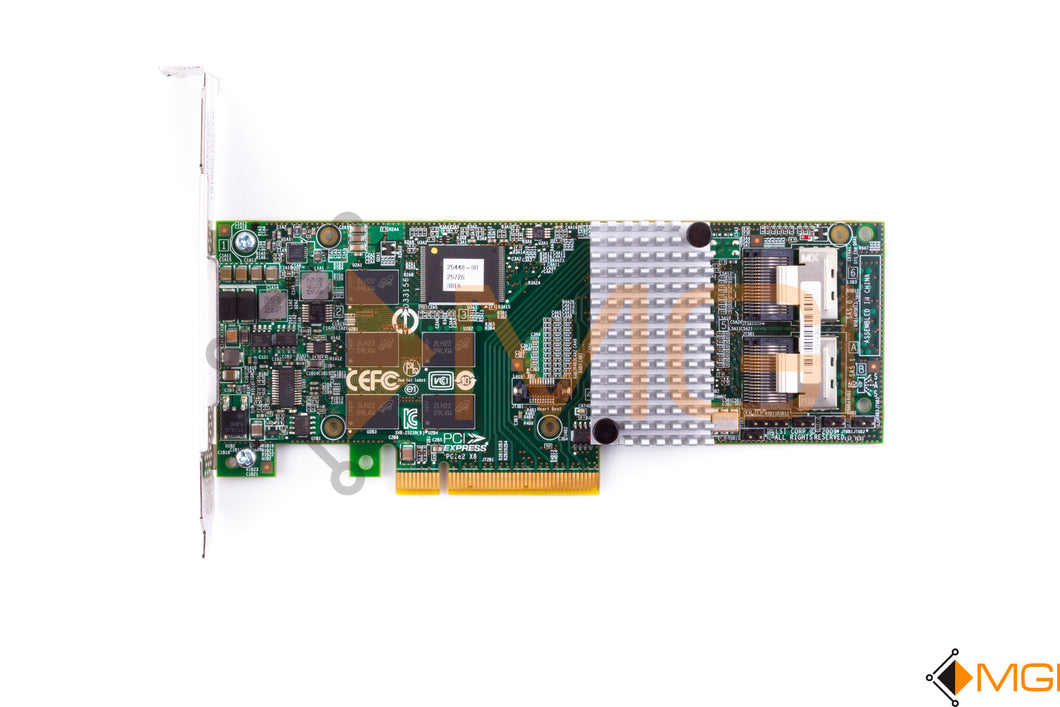 74-7119-02 CISCO R2XX-PL003 V02 SAS 6GB/S PCIE MEGA RAID CONTROLLER WITHOUT BATTERY TOP VIEW