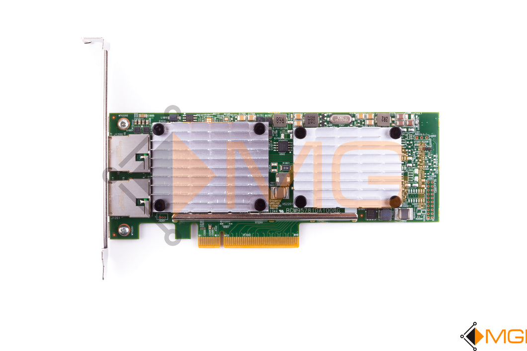 657128-001 HP 530T 2-PORT 10GB ETHERNET PCIE 2.0 ADAPTER FRONT VIEW
